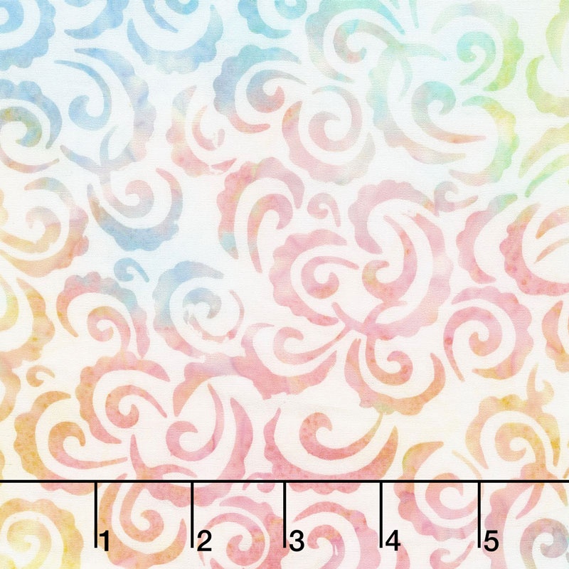Icing on the Cake Batiks - Curlicues Multi Yardage