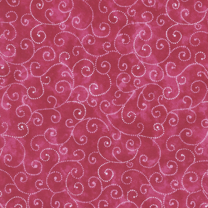 Moda Marble Swirls - Raspberry Yardage