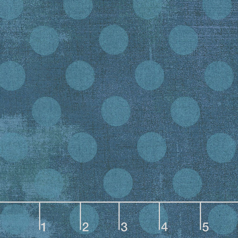 Grunge Hits the Spot - Prussian Blue Yardage
