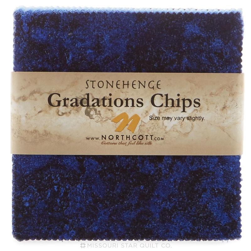 Stonehenge Gradations Brights - Indigo Chips