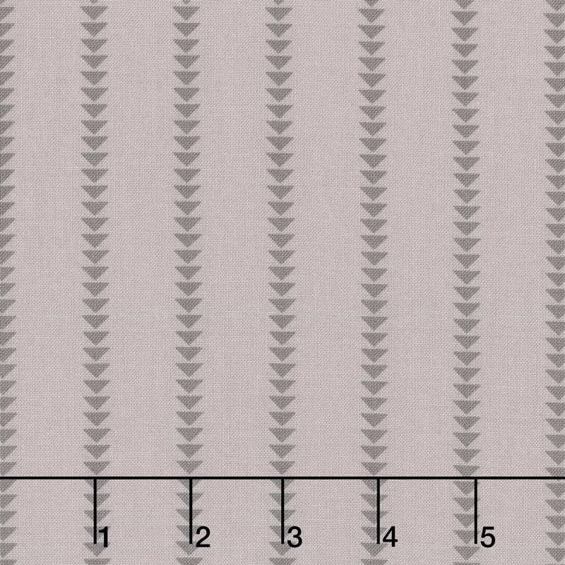 Urban Cottage - Cotton Prints Urban Ticking Gray Yardage