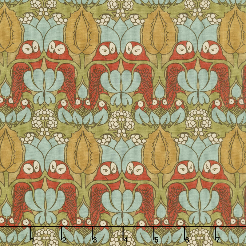 Voysey - The Owl 1897 Russet Yardage