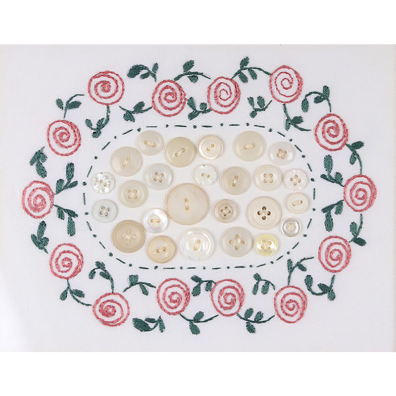 Grandma's Buttons Embroidery Kit