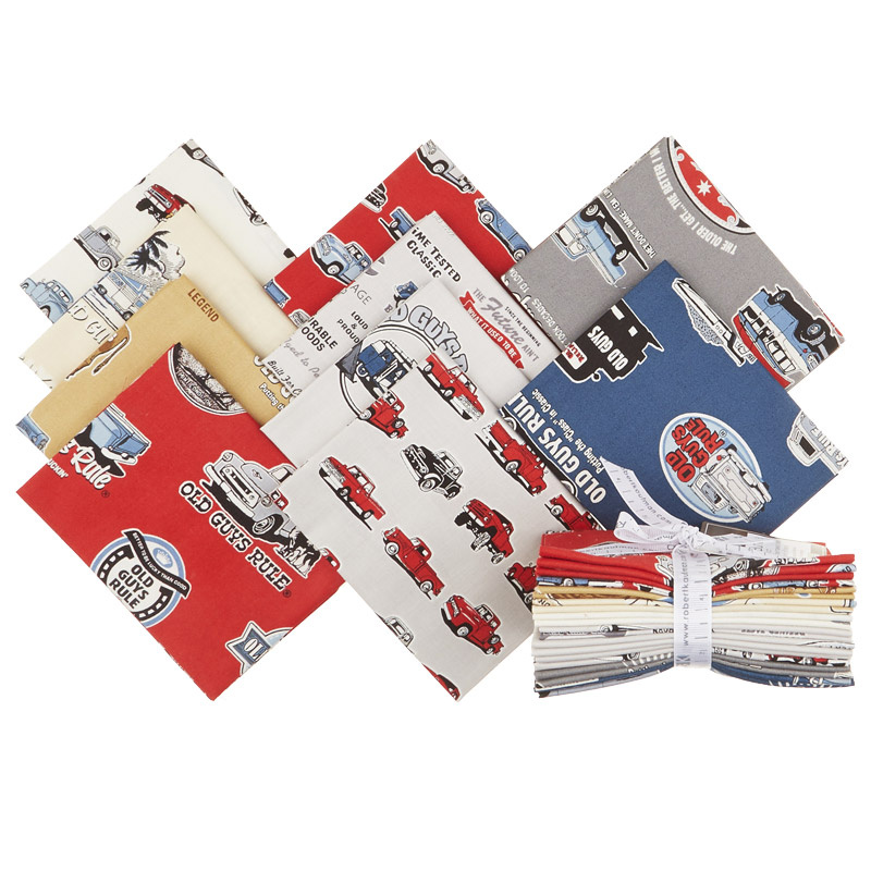 Old Guys Rule New 2019 Fat Quarter Bundle