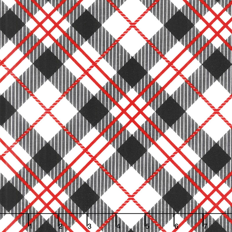It's the Berries - Plaid Multi Yardage