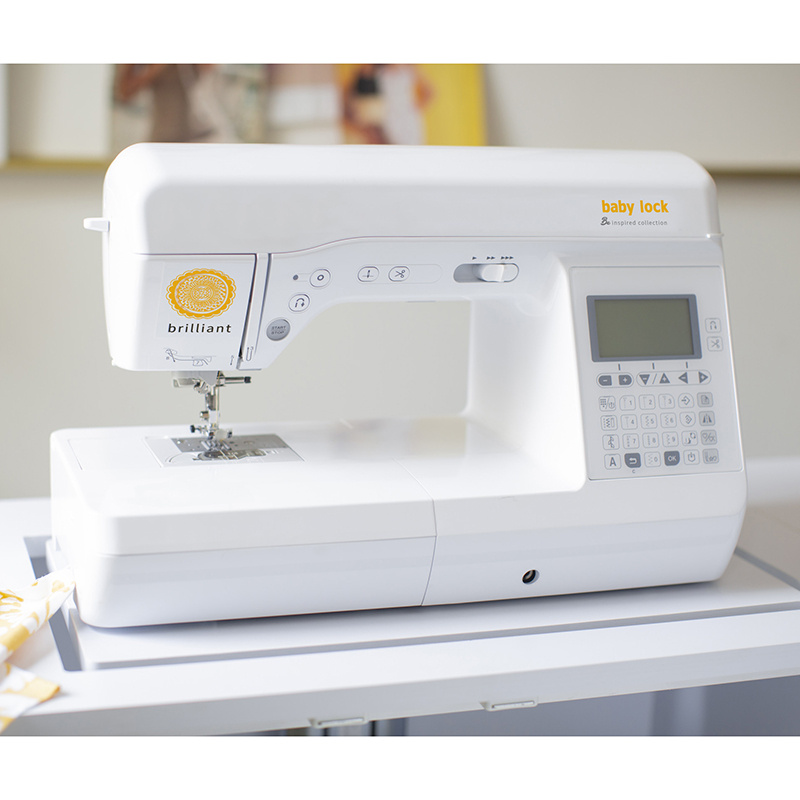 Baby Lock Brilliant 190 Stitch Computerized Sewing Machine Ba...