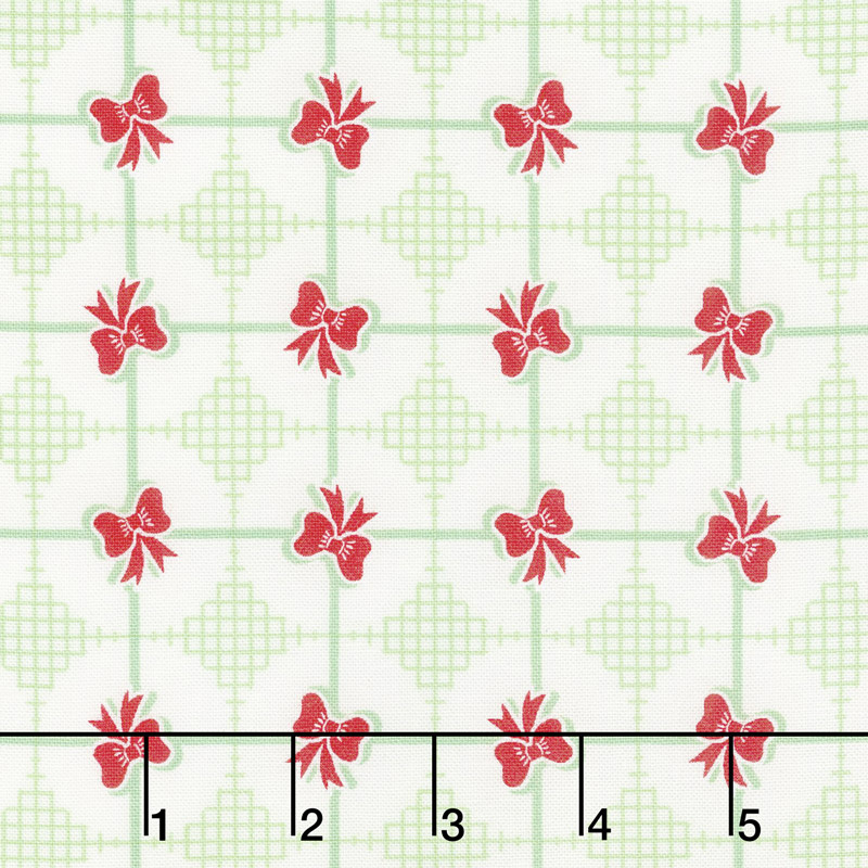 Sweet Christmas - Presents Spearmint Yardage