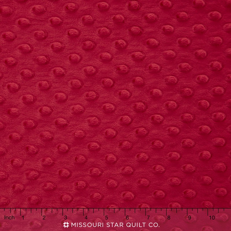 Cuddle Embossed Dimple - Crimson 60