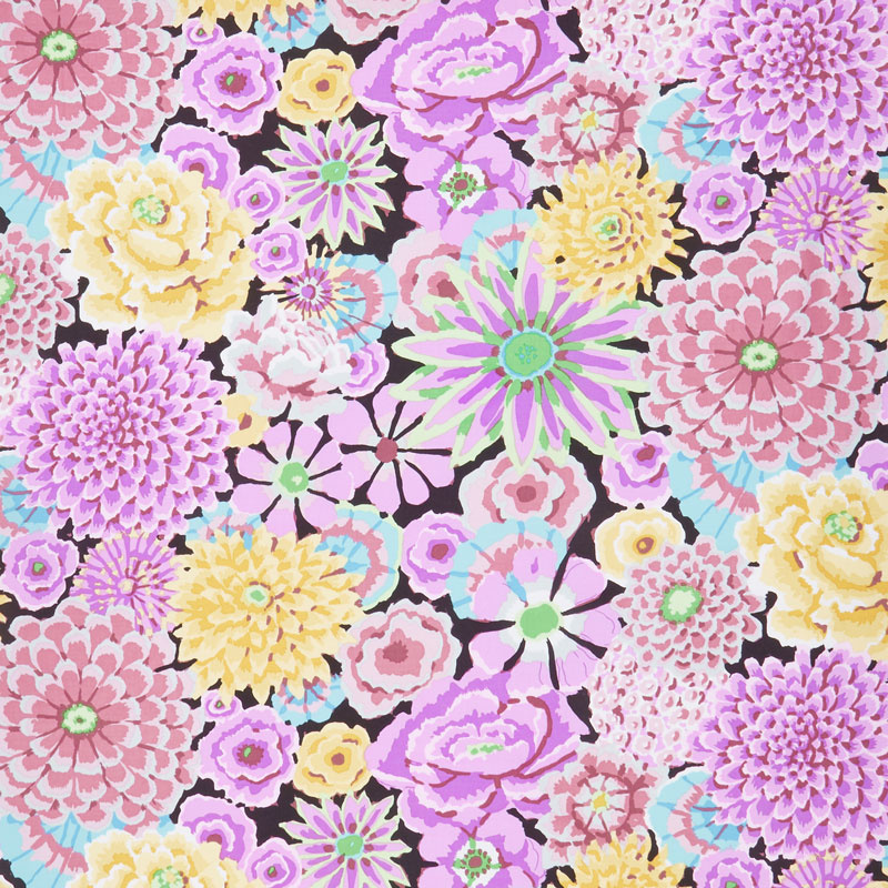 Kaffe Fassett Collective Fall 2018 - Day Enchanted Grey Yardage