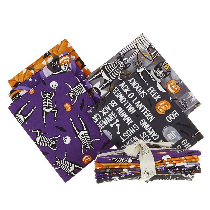 So Adora-Boo! 5 Easy Pieces Glow in the Dark Fat Quarter Bundle