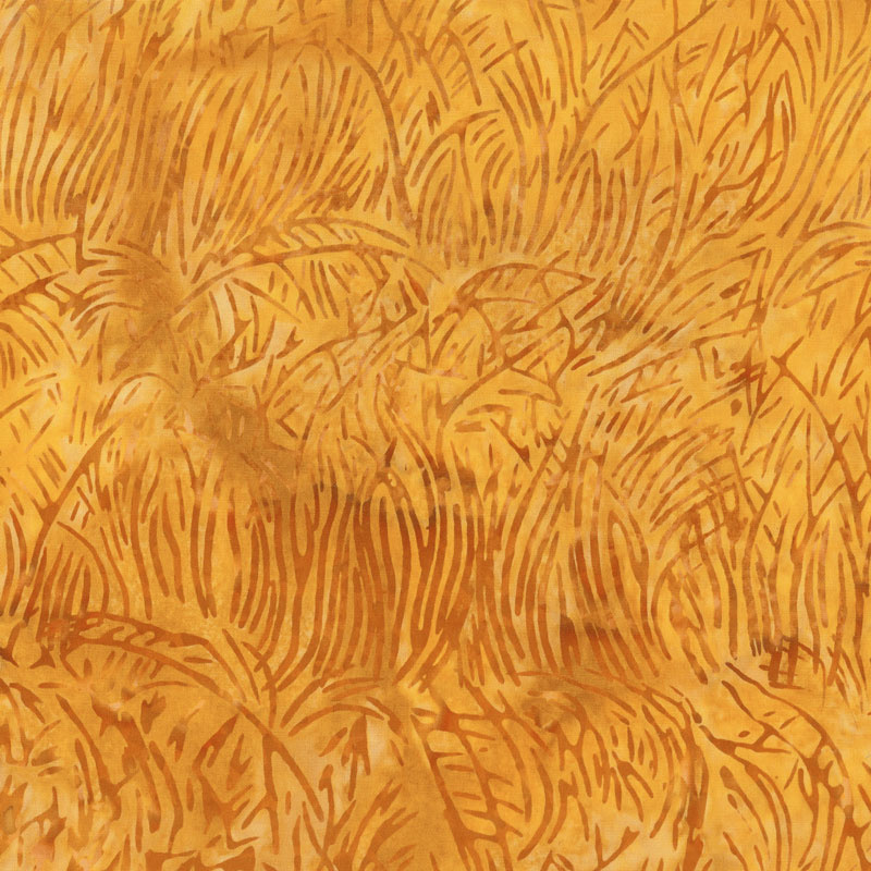 Islander Batiks - Grass Cheddar Yardage