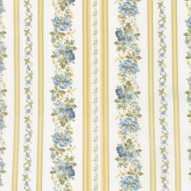 English Countryside - Petite Stripe Natural Yardage