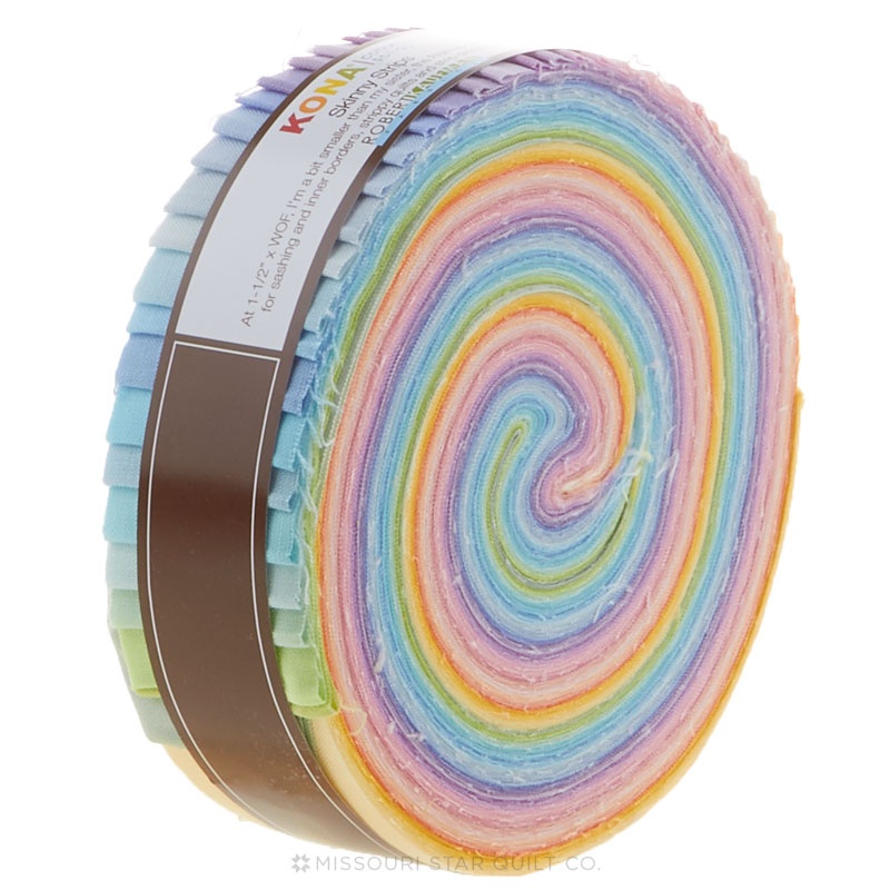 Kona Cotton - Pastel Palette Skinny Strips