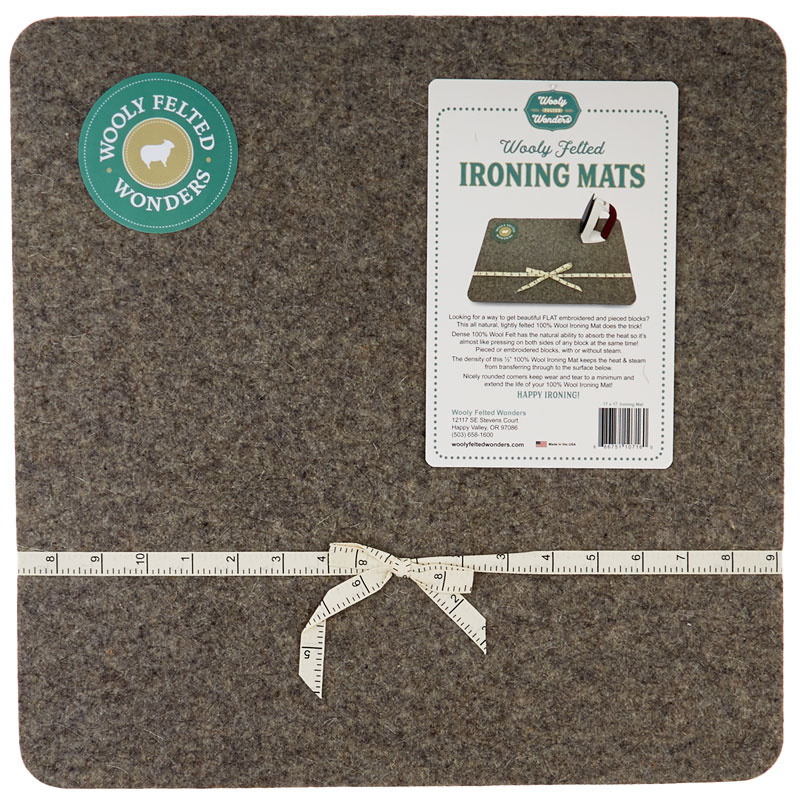 Wooly Felted Ironing Mat 17