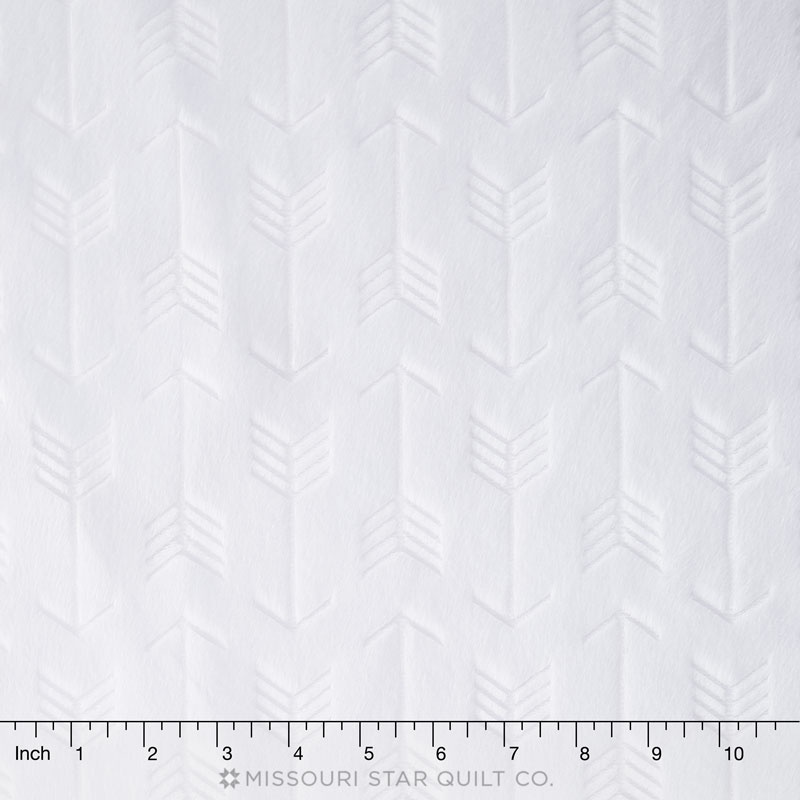 Cuddle Embossed Arrow - Snow White 60