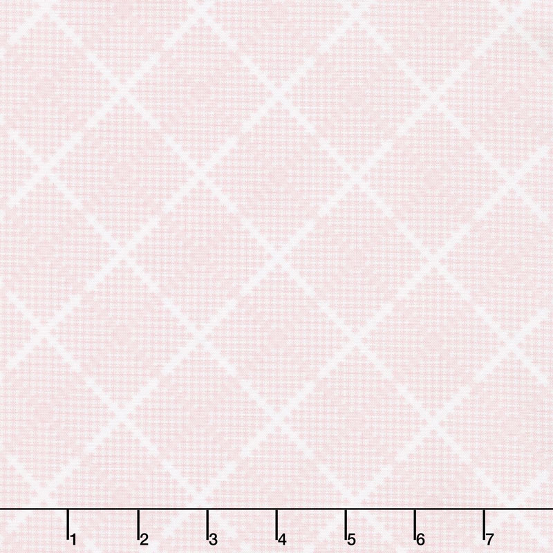 Majestic - Plaid Pink Yardage