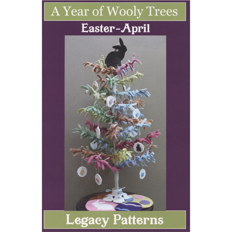 A Year of Wooly Trees Pattern - April Easter