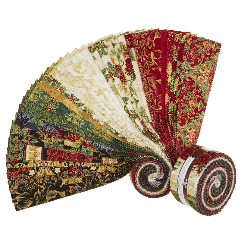Holiday Flourish 12 Holiday Metallic Roll Up