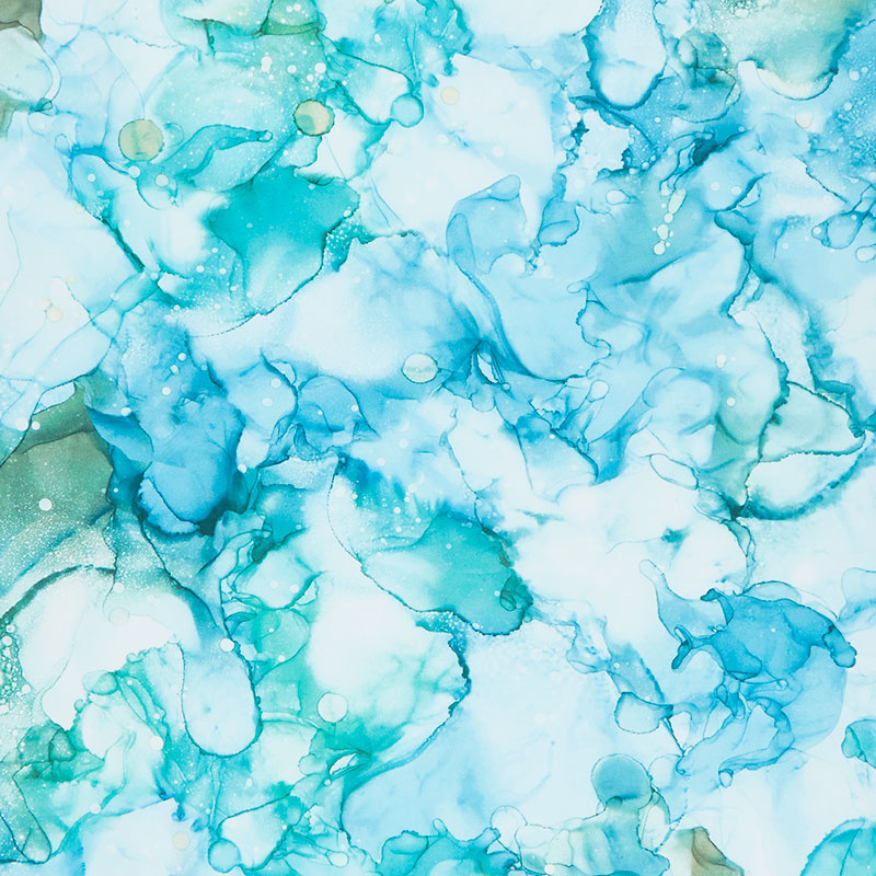 Bliss Bold and Bright - Mirage Bermuda Digitally Printed Yardage
