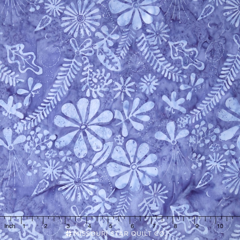 Latitude Batiks - Flora Sky Yardage