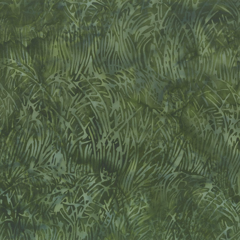 Brandywine Batiks - Grass Pineneedle Yardage