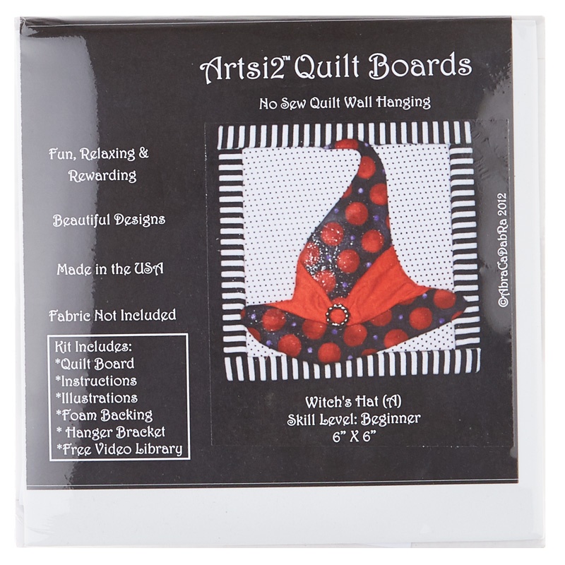 Artsi2™ Witch's Hat Quilt Board Kit Karen Raum Artsi2