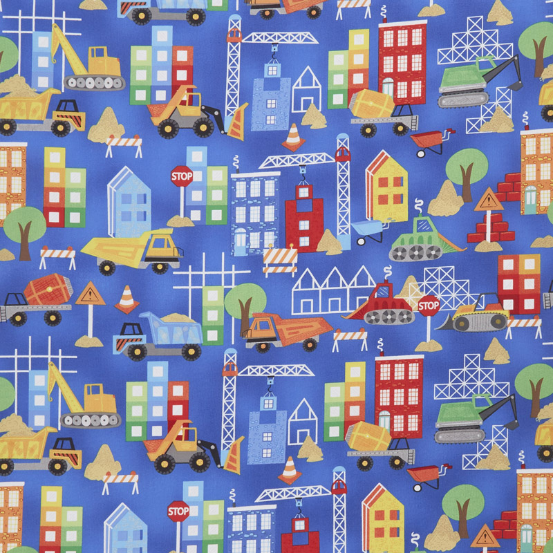 Detour Ahead! - Scenic Blue Yardage