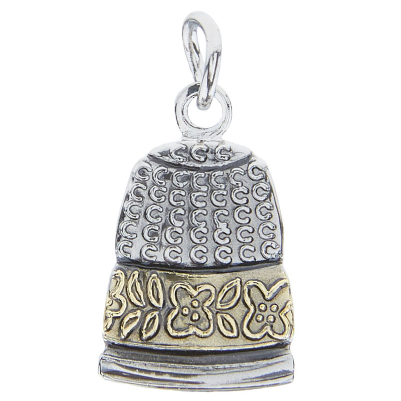 Metallic Thimble Charm Pin Peddlers — Missouri Star Quilt Co.