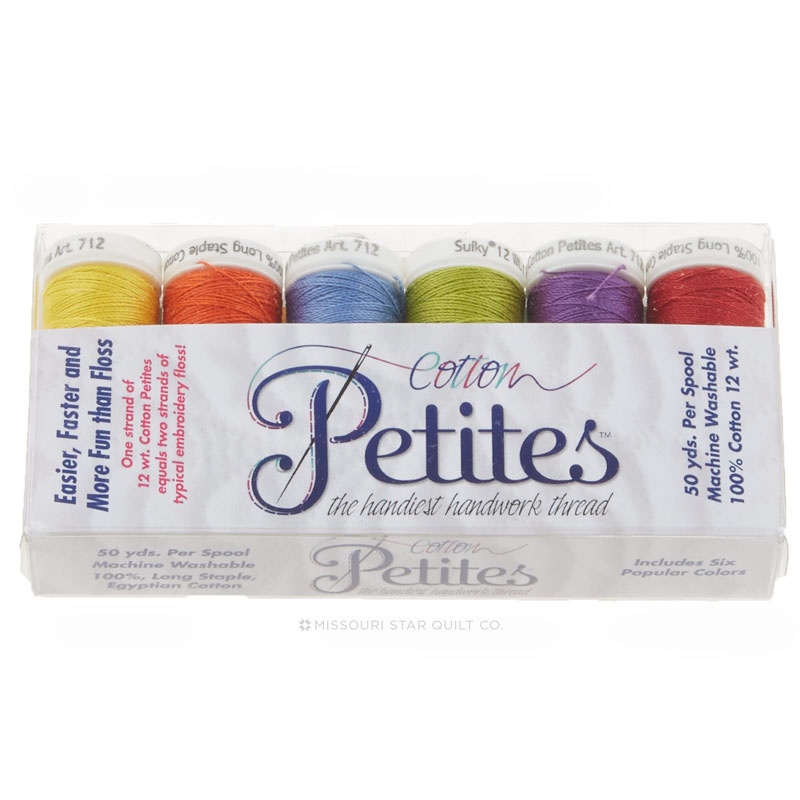 Sulky Cotton Petites 12wt Snapspools Summer