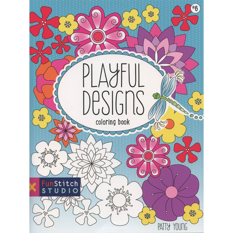 Playful Designs Coloring Book by Patty Young