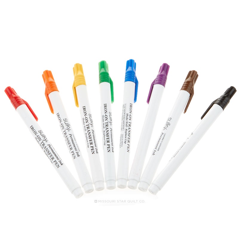 Sulky Iron On Transfer Pens - 8 Pack All Colors