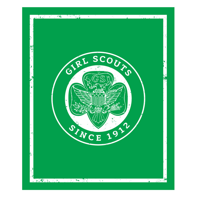 Girl Scouts Fleece Blanket