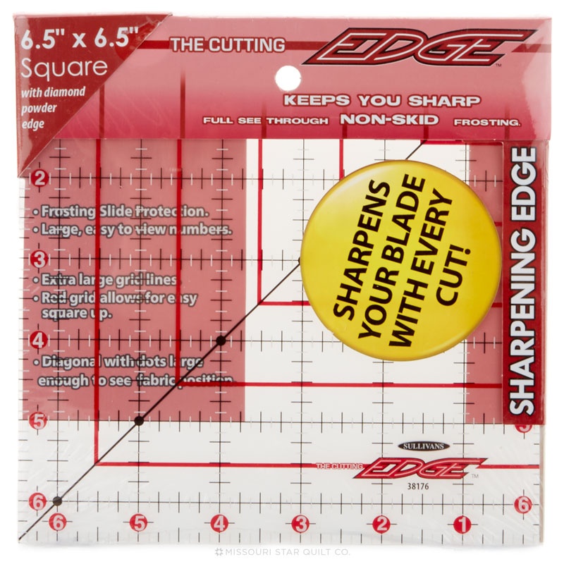 Cutting Edge Sharpening Edge Ruler - 6.5