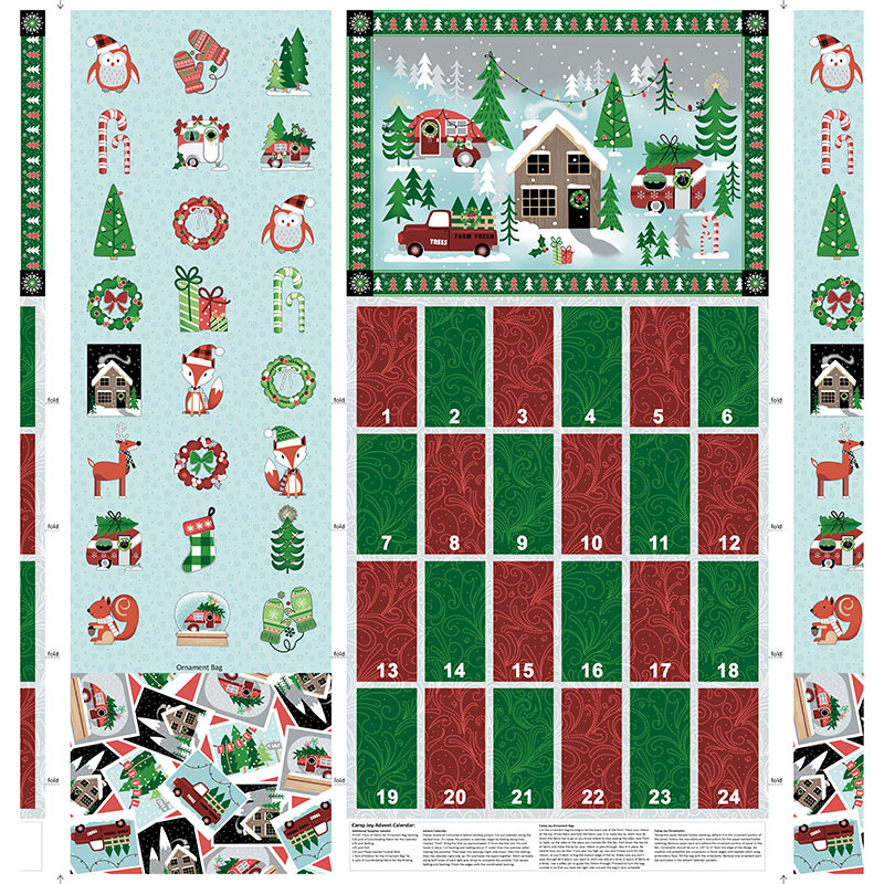 Camp Joy - Advent Calendar Multi Panel