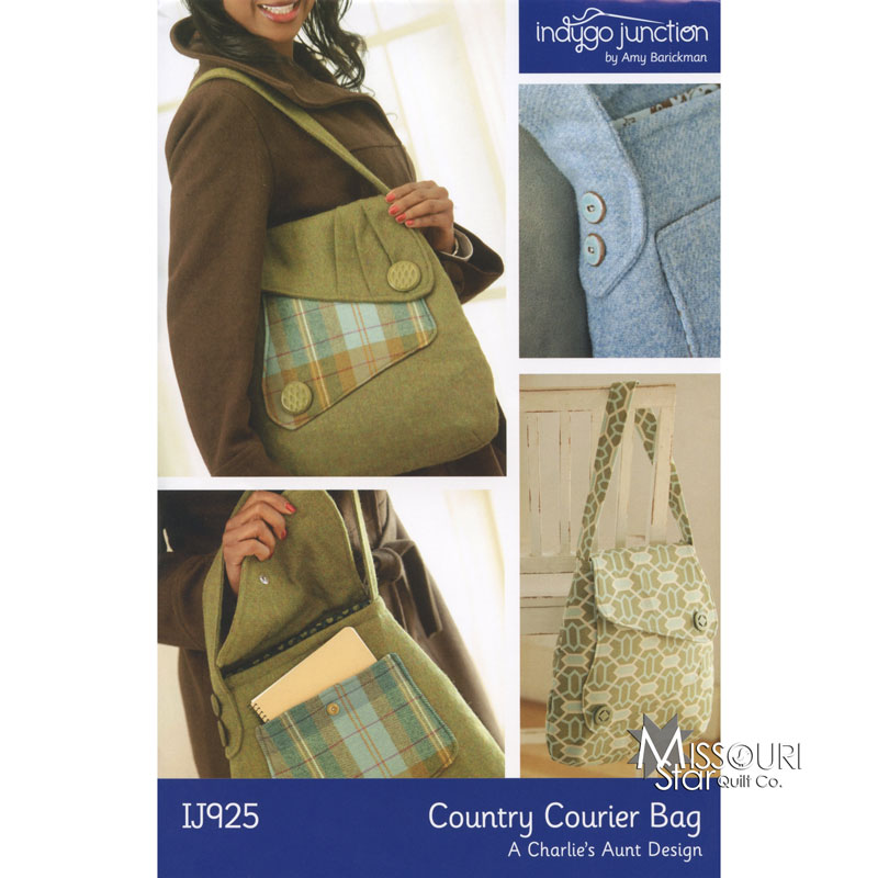 Country Courier Bag Pattern Amy Barickman Indygo Junction