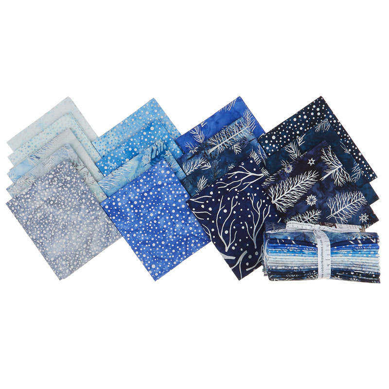 Artisan Batiks - Northwoods 8 Metallic Fat Quarter Bundle