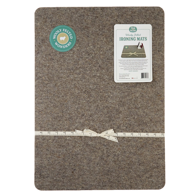 Wooly Felted Ironing Mat - 17" x 24"