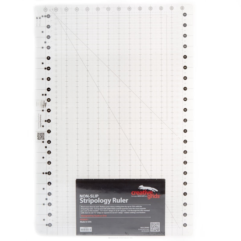 Creative Grids Non-Slip Stripology Ruler