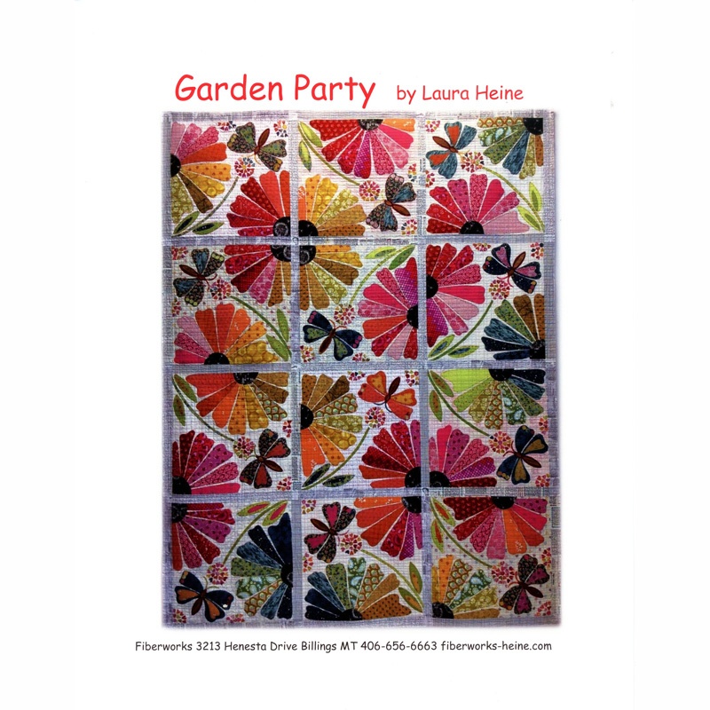 Garden Party Pattern Laura Heine Fiberworks, Inc.