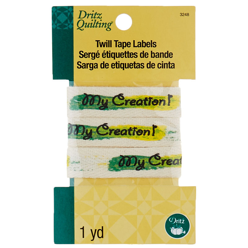 My Creation! Twill Tape Labels