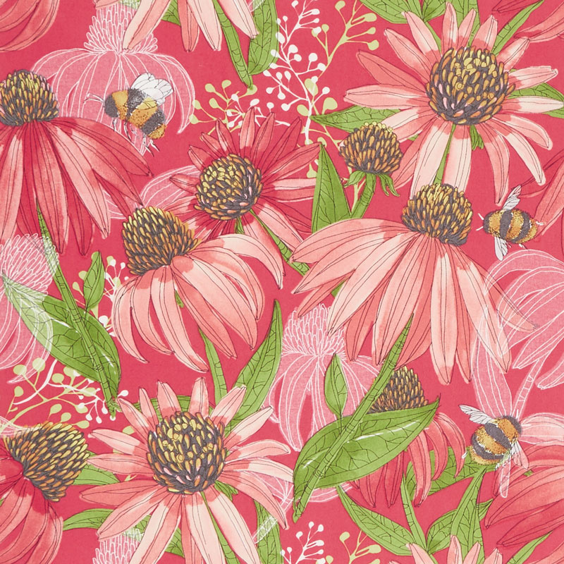 Painted Meadow - Coneflower Passion Yardage