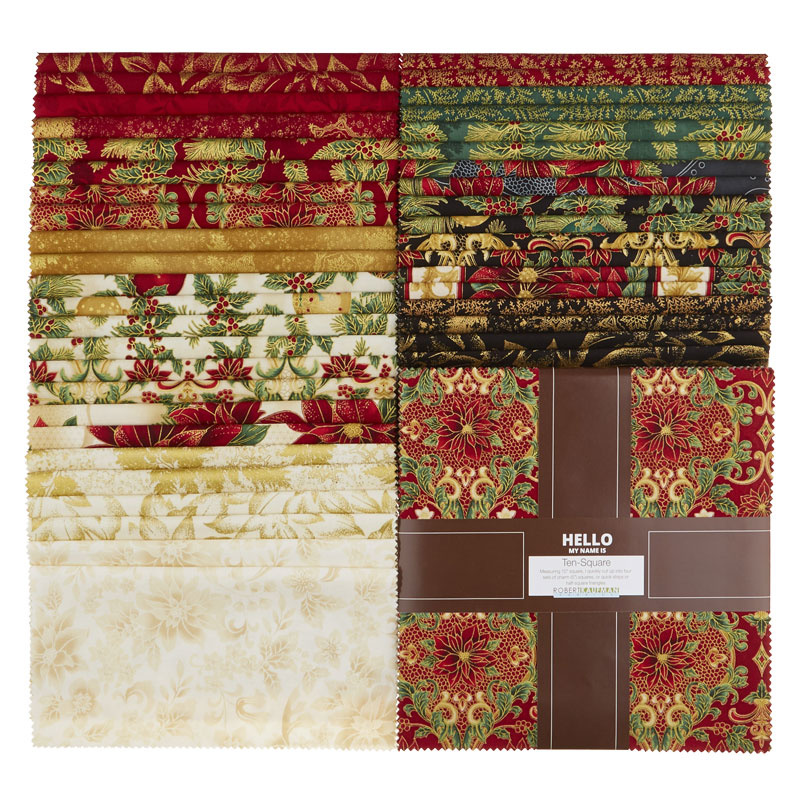 Holiday Flourish 12 Holiday Metallic Ten Squares