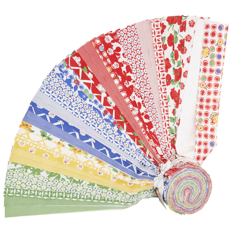 Feed Sacks: Red Rover Jelly Roll