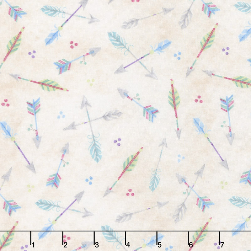 Humming Along - Arrows Tan Yardage