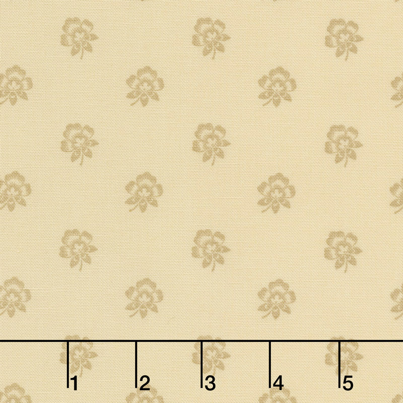 Susanna's Scraps - Garden Blooms Cream Yardage