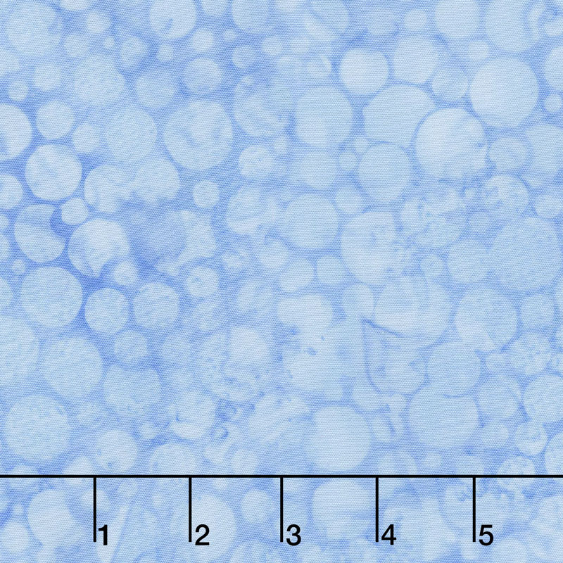 Blueberry Patch Batiks - Mini Bubbles Sky Yardage