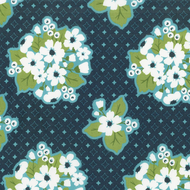 All-Weather Friend - Last Blooms Midnight Yardage