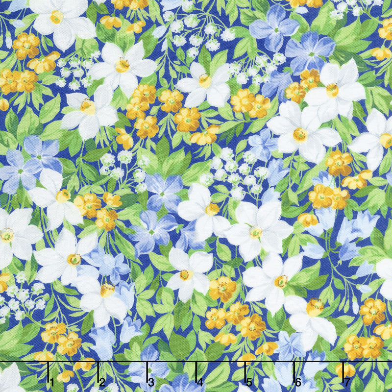 Summer Breeze V - Spring Garden Royal Yardage