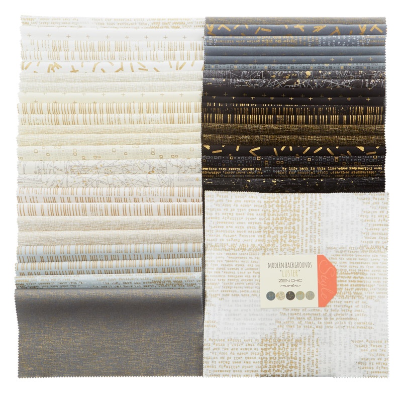 Modern Background Luster Metallic Layer Cake