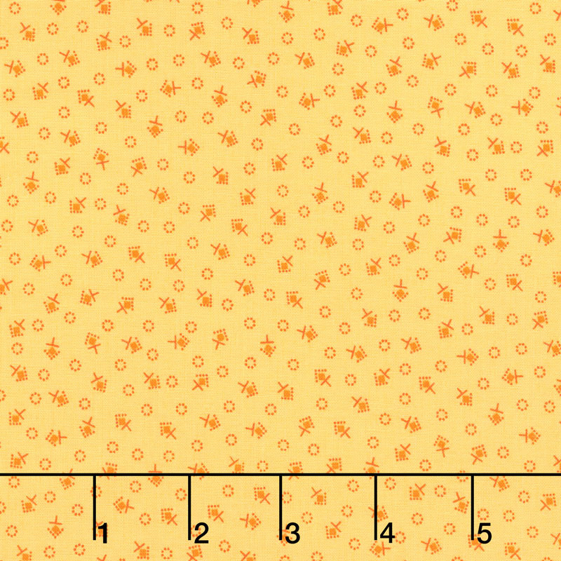 Penny's Dollhouse 2 - Arrow Screamin' Yellow Yardage